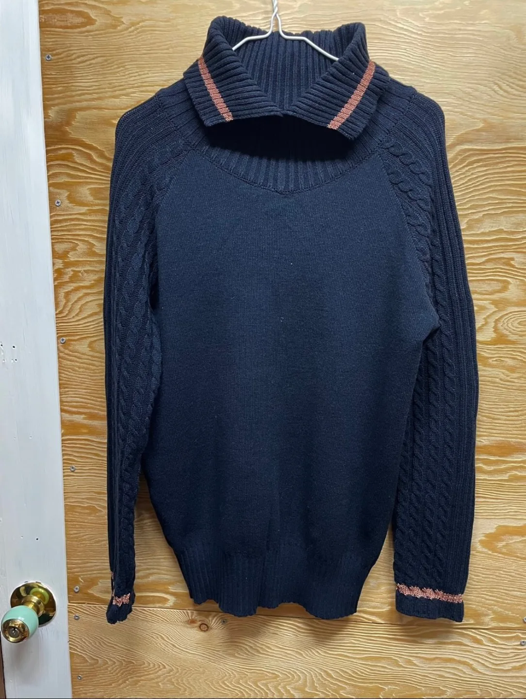 여성 카라 니트티 66~77