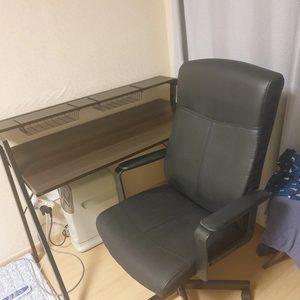 책상 의자 = 에르넨 책상(컴퓨터 책상/공부 책상/1인용 책상/테이블) + IKEA 의자 포함