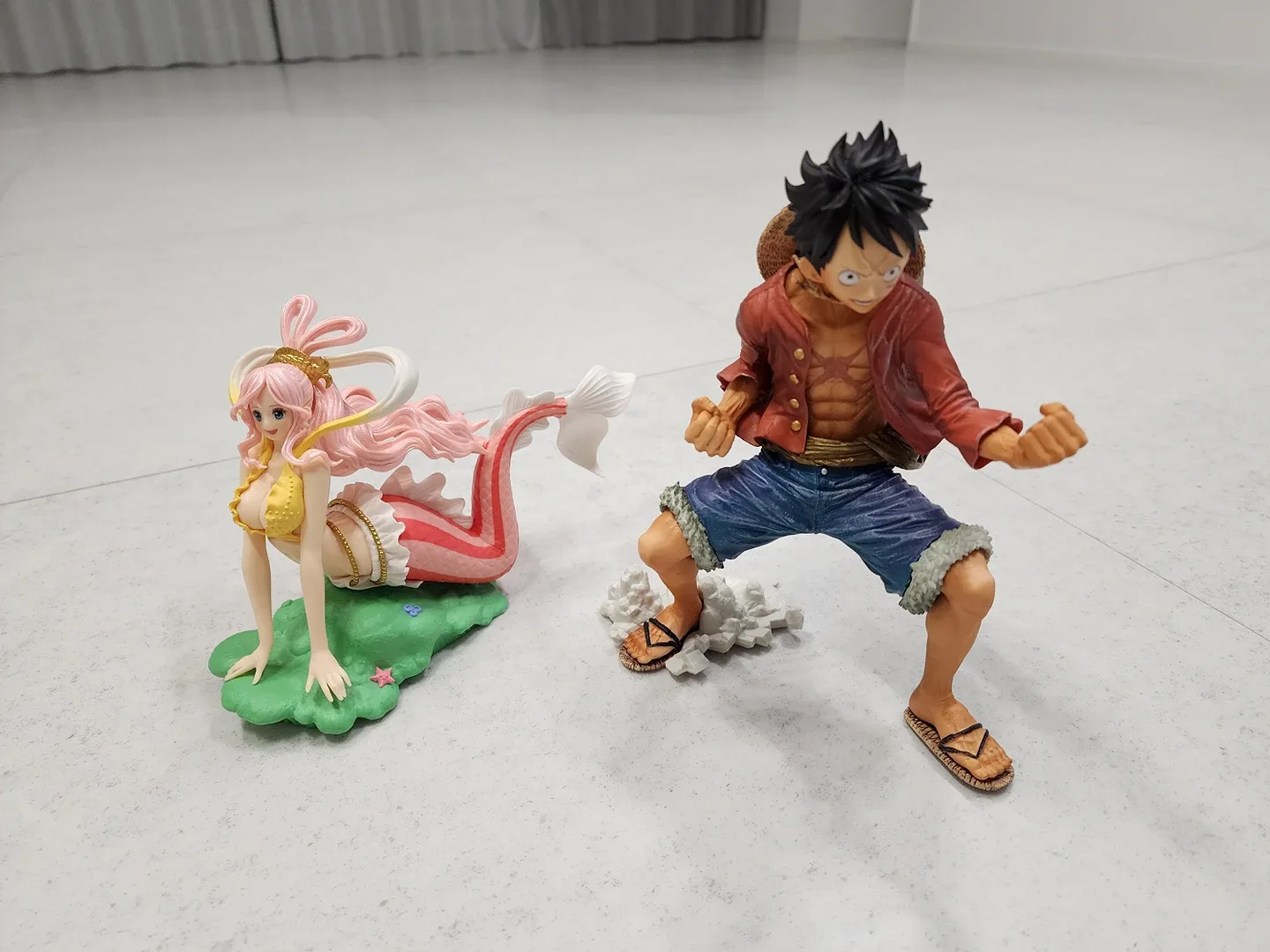 원피스 루피+시라호시 피규어 팝니다(중고)