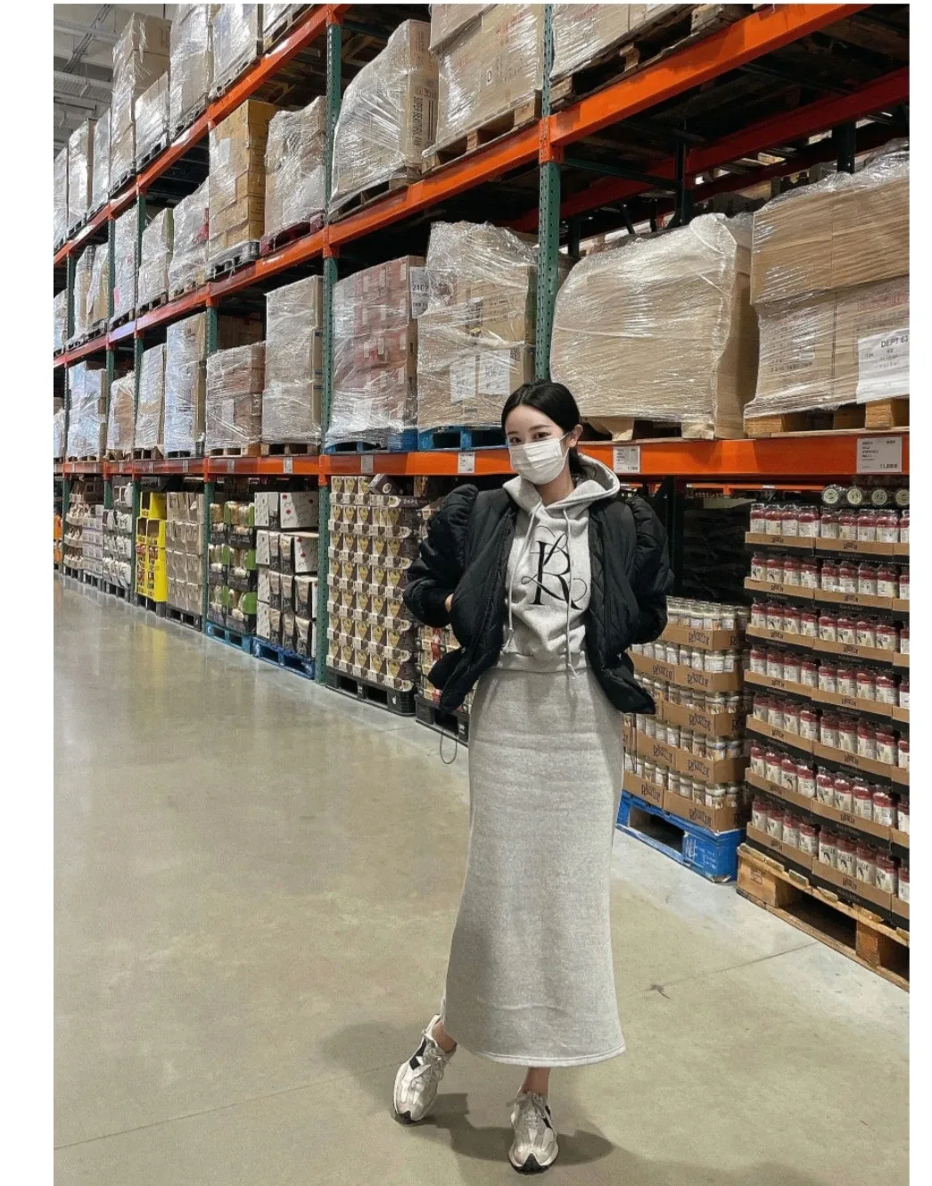 아이보리 투피스