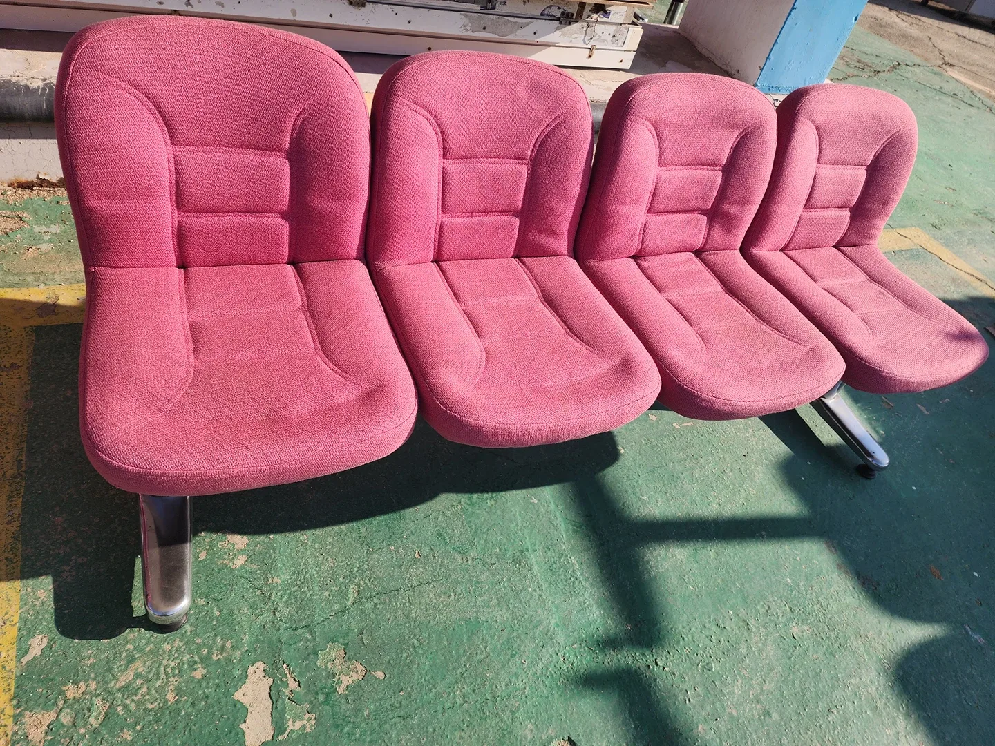 중고 4인용대기의자 판매