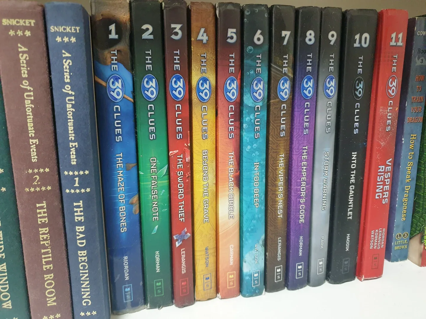 39clues 원서 (중고등)