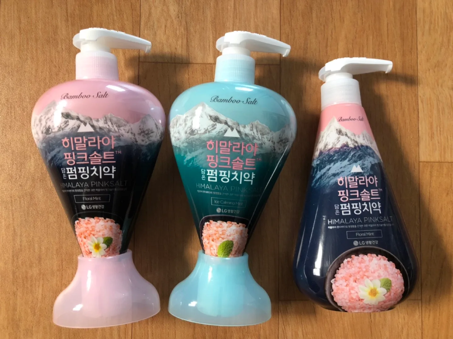 히말라야 핑크솔트 펌핑치약