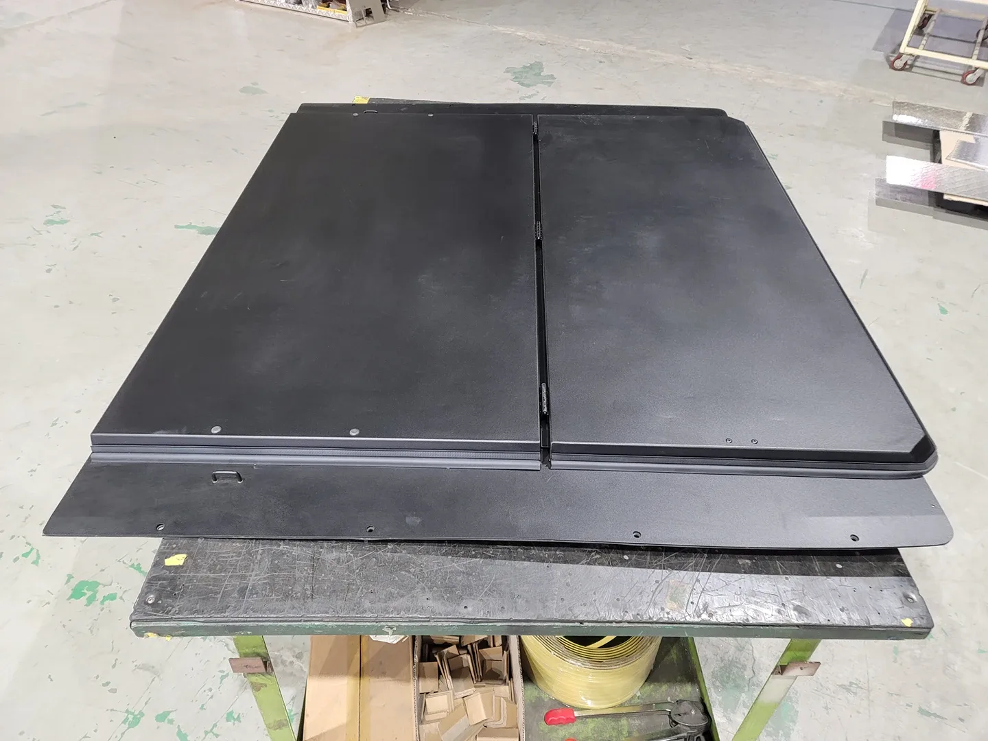 렉스턴스포츠 플렛커버 중고 완전방수 정품 사용감있음