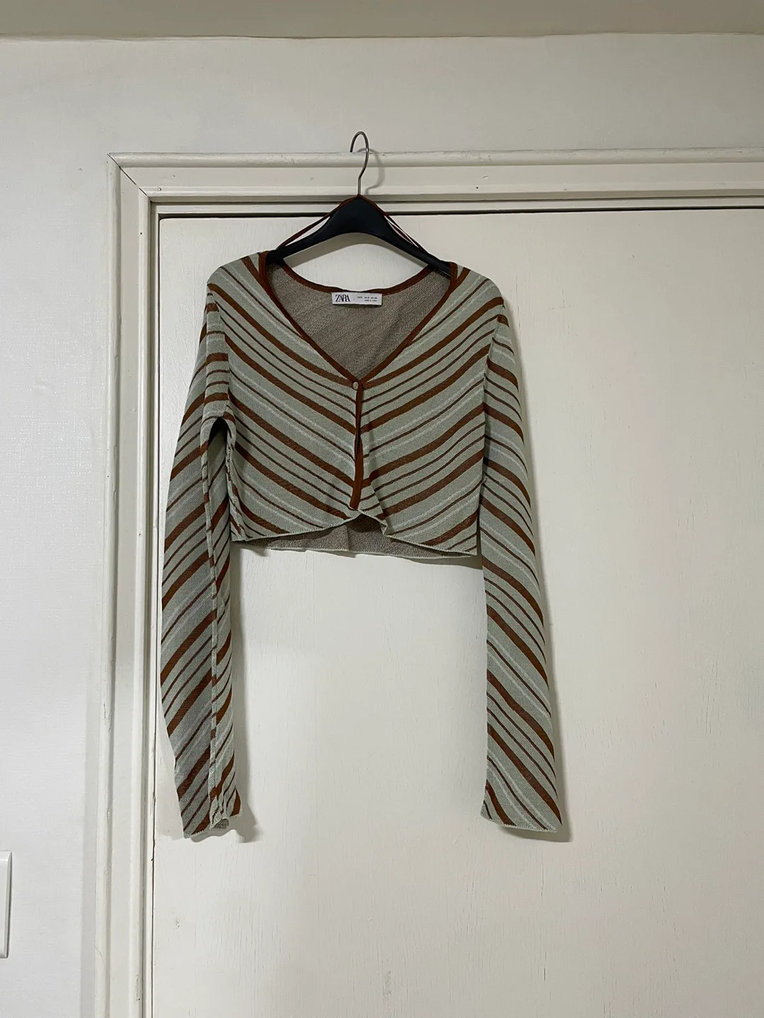 자라 zara 크롭 탑