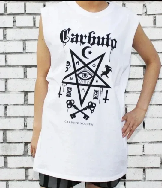 《 일루미나티 》면나시 흰색