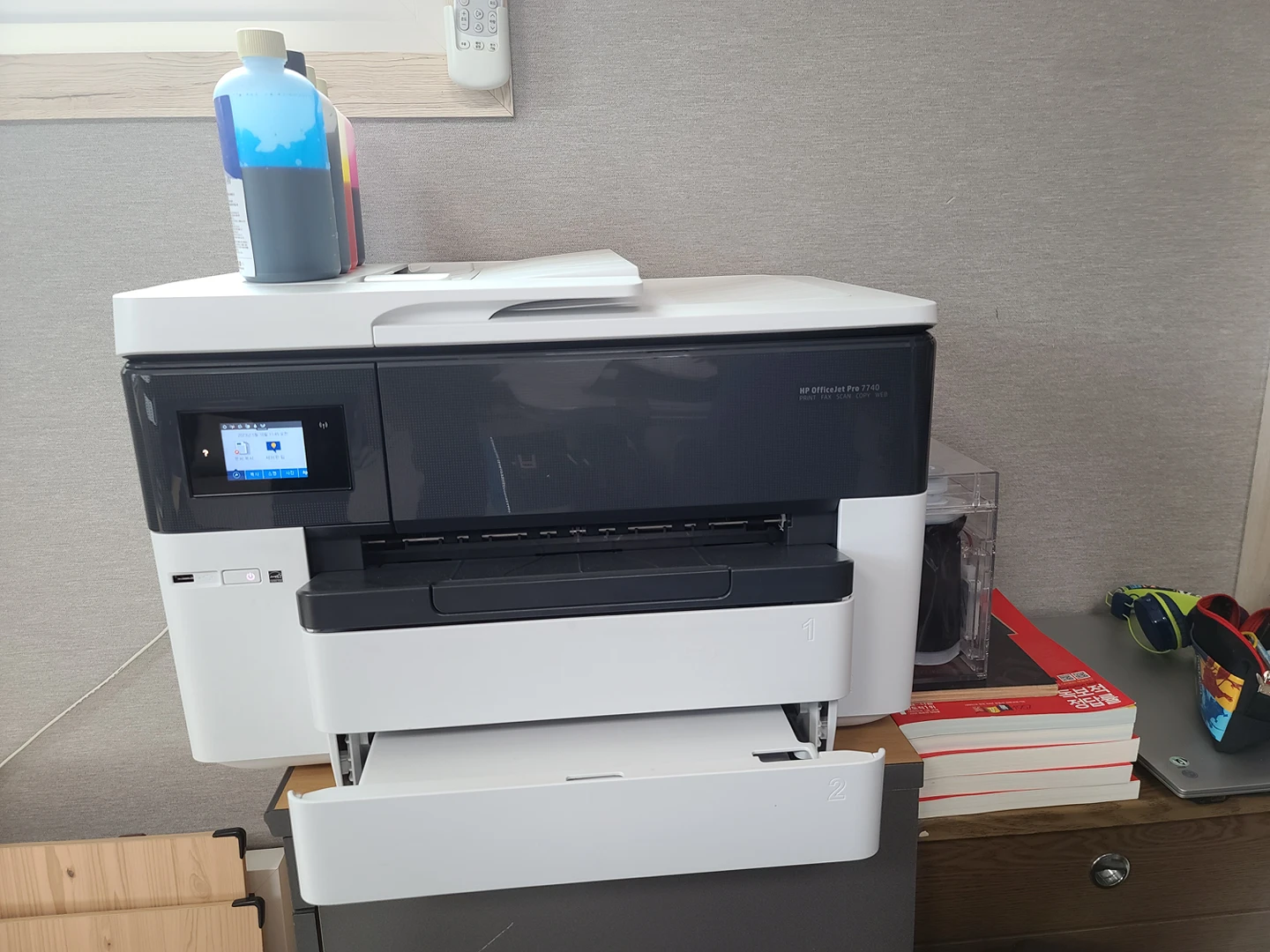HP7740 복합기(무한잉크) | 당근마켓 중고거래