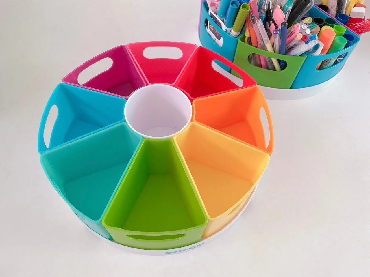 러닝리소스 원형정리함 중고