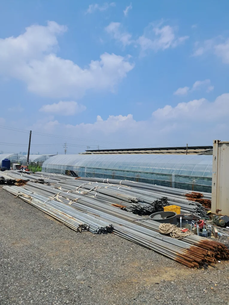 하우스철거  중고파이프매입&판매