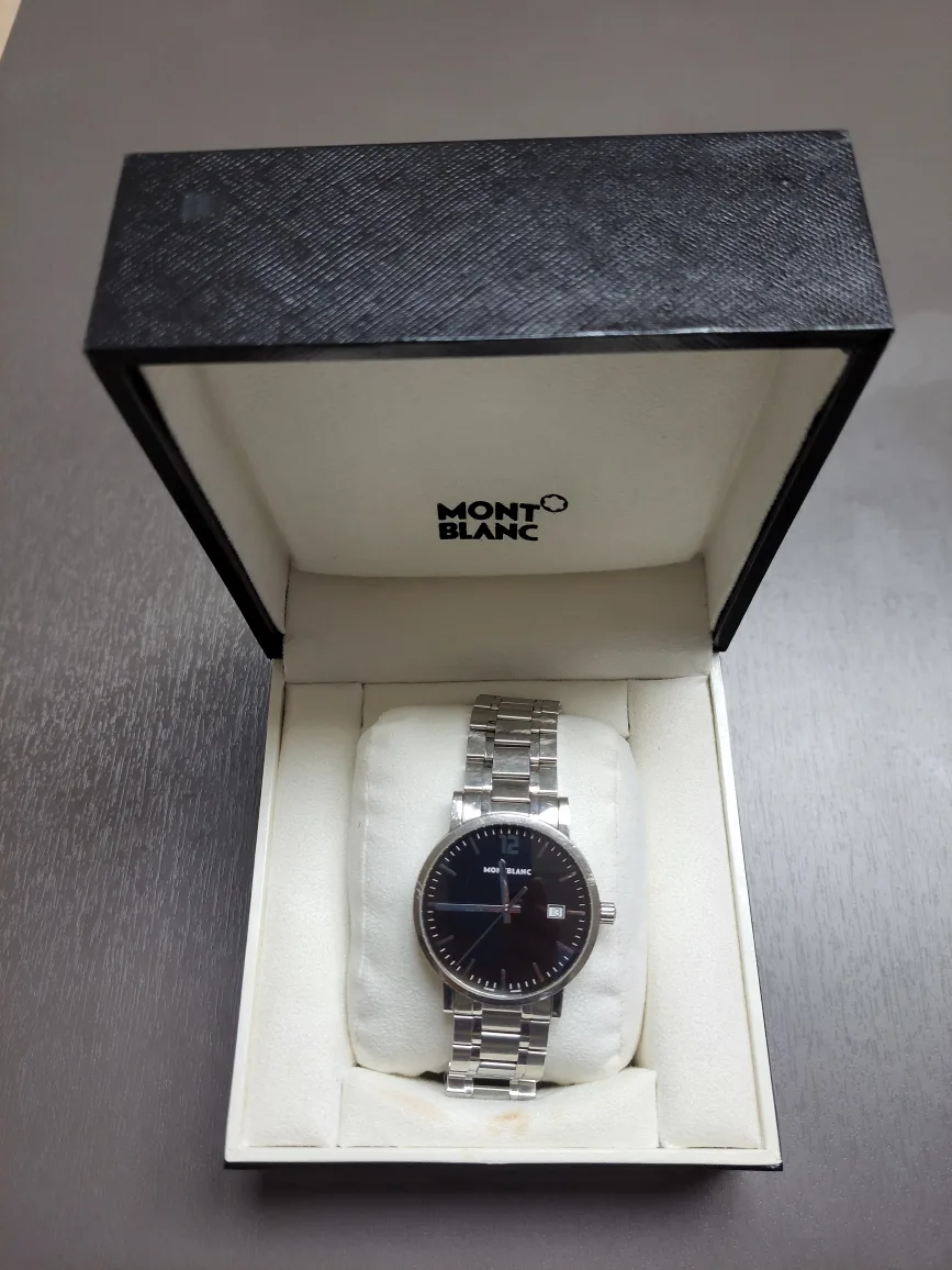 몽블랑 남성시계 진품 명품시계(중고)