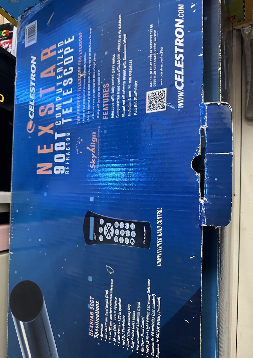 셀레스트론 90gt 코동 천체망원경