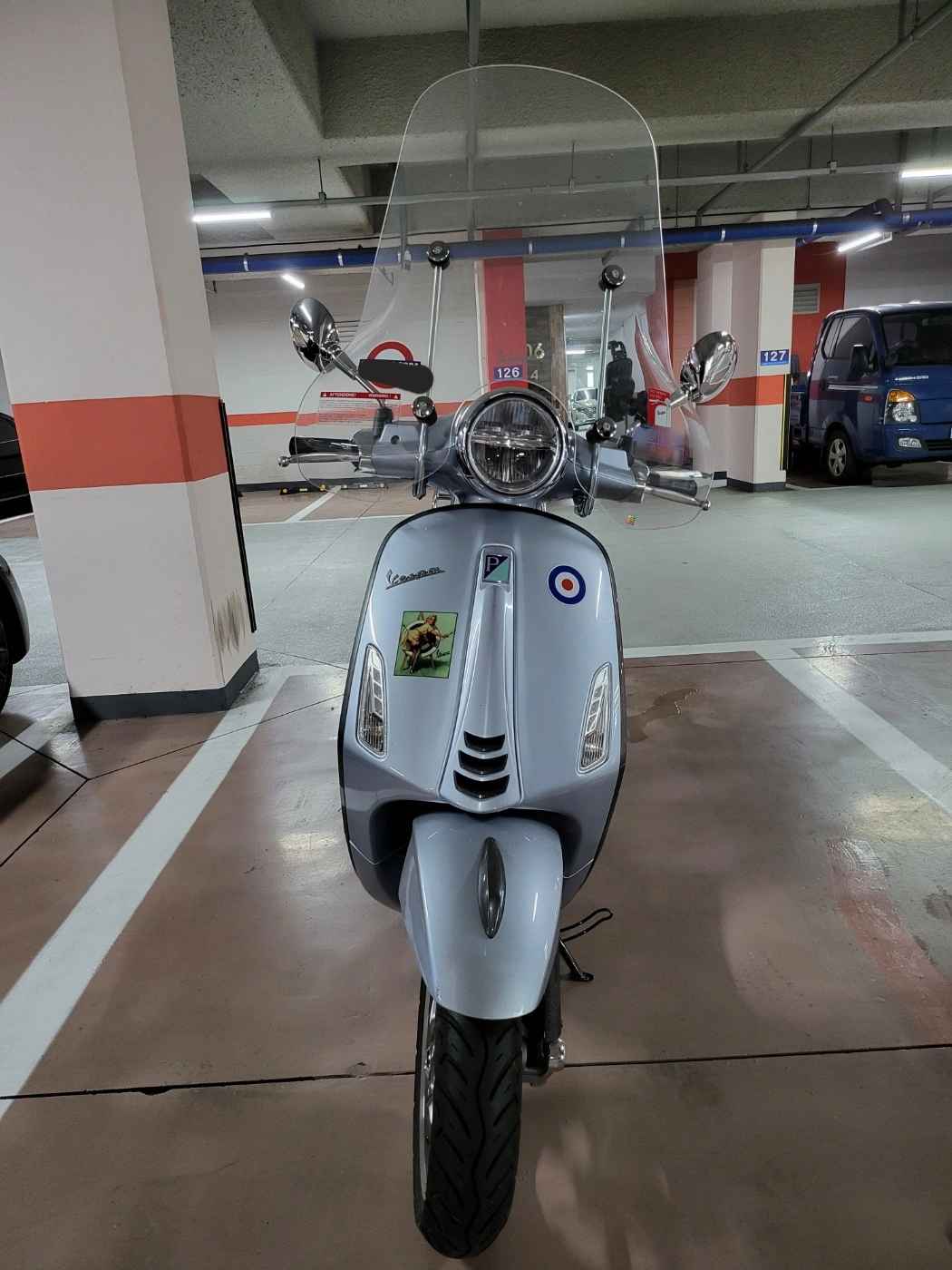 베스파 21년식abs125 당근 중고거래