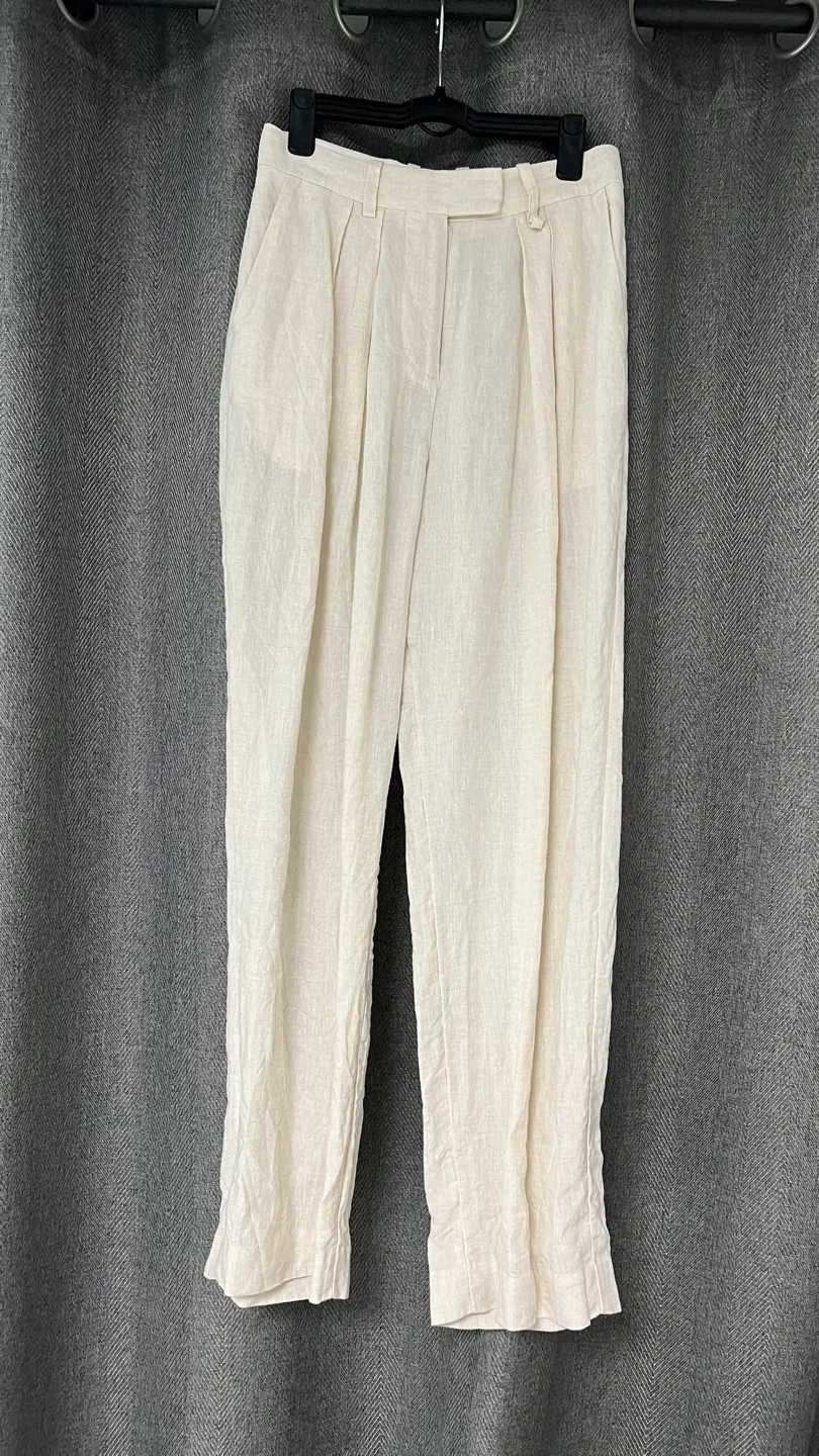 아르켓 린넨 바지