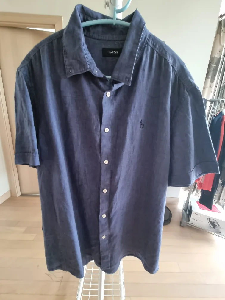 헤지스 남성 린넨 셔츠