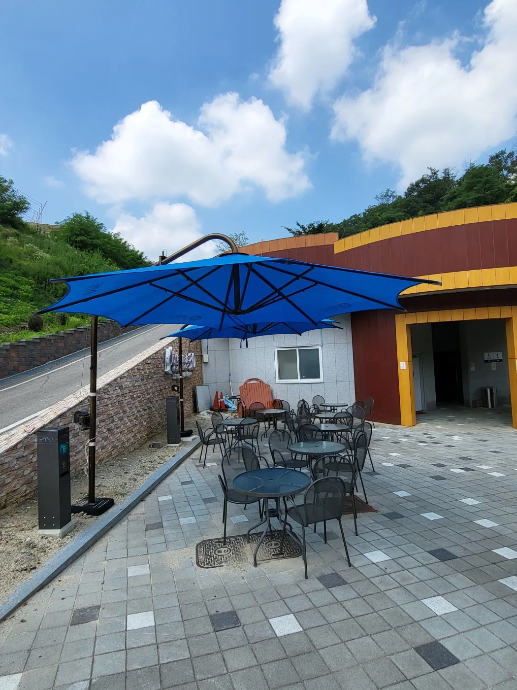 중고 대형파라솔 판매