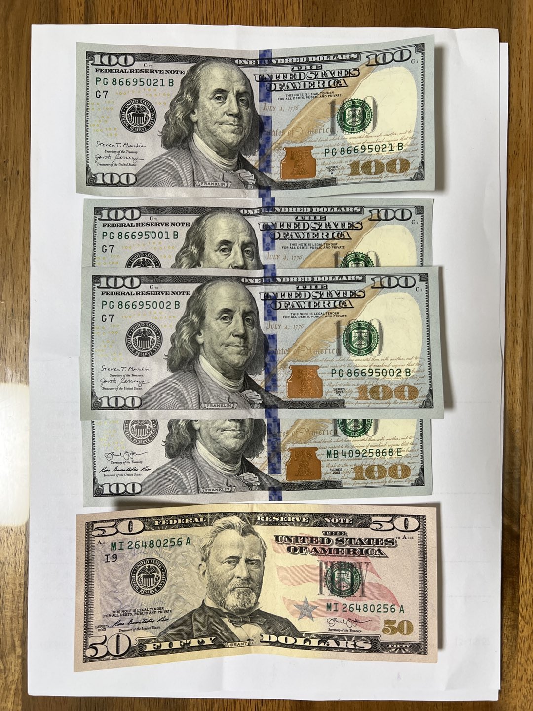 450달러 팝니다 (60만원)