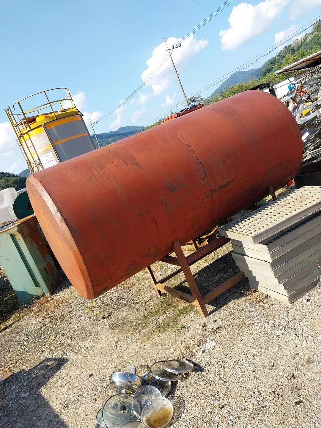 농업용2200리터12드름기름탱크