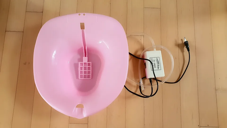 크린 버블 좌욕기