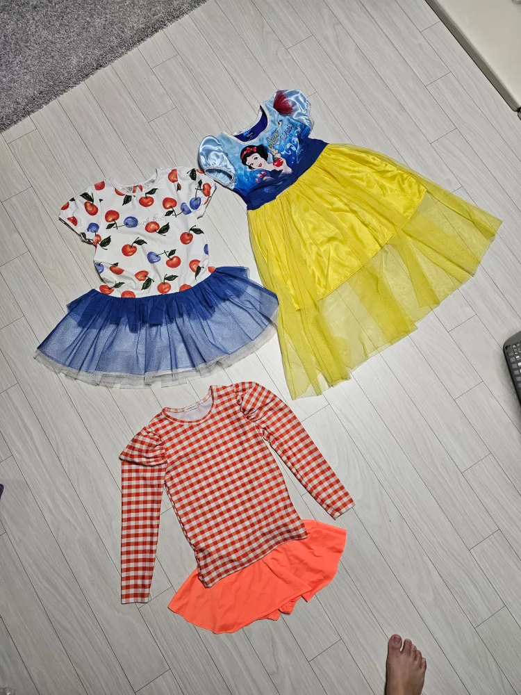 프렌치캣 원피스 130 백설공주 드레스 130 여아래쉬가드 덤