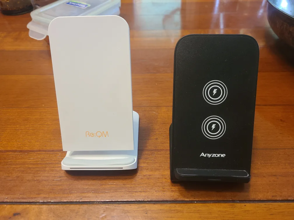 무선충전 거치대 2개 c타입 스마트폰