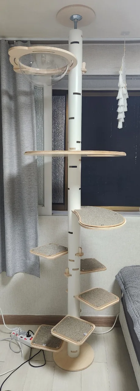 핑크팡크 캣타워 캣폴