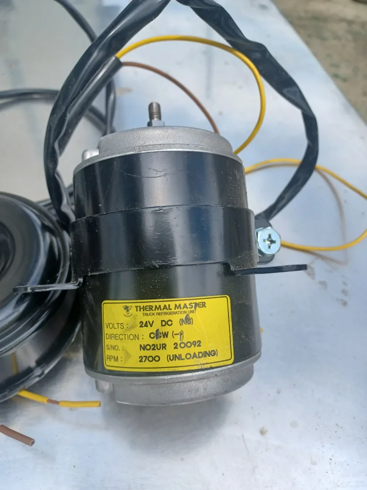 냉동화물차 휀모타 24V