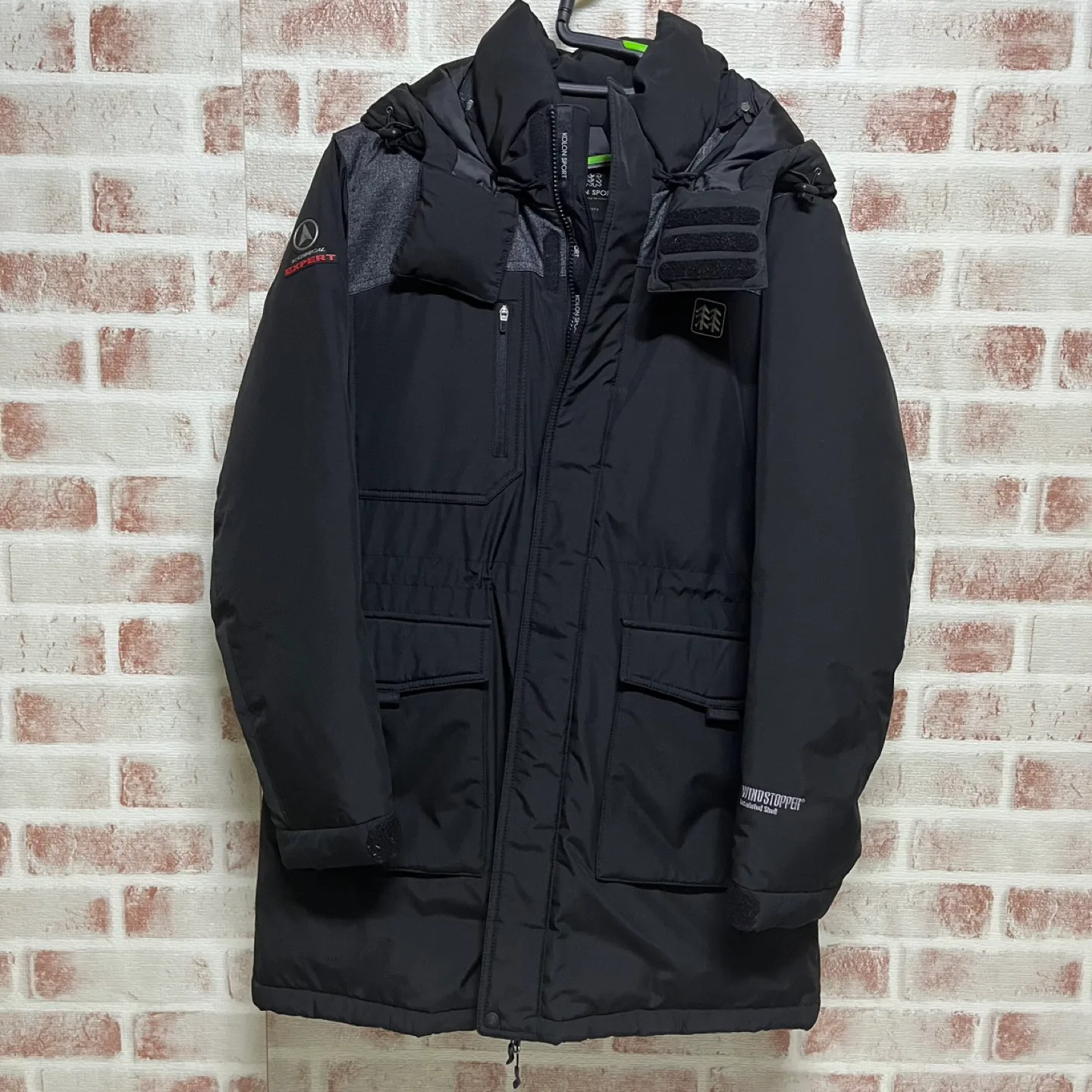 중고 ) 코오롱스포츠 여성패딩 100