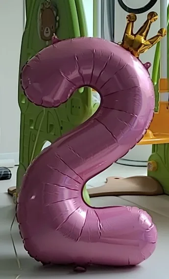 숫자2 풍선(중고)