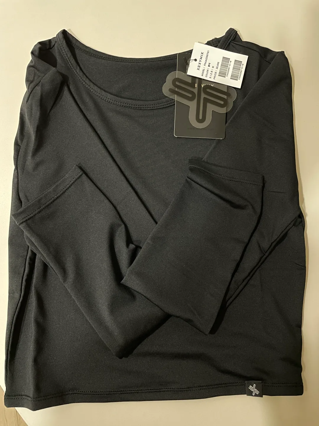 젝시믹스 올데이페더 크롭탑 새상품