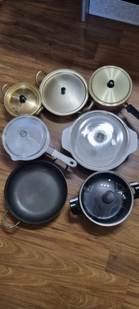 중고냄비 7개