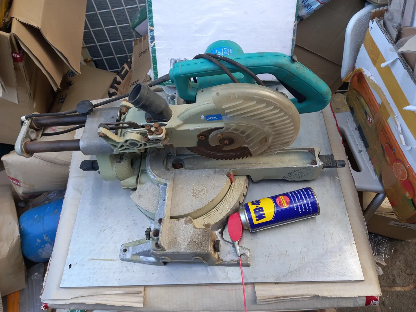 2단슬라이딩 각도절단기<창고정리중>가격인하