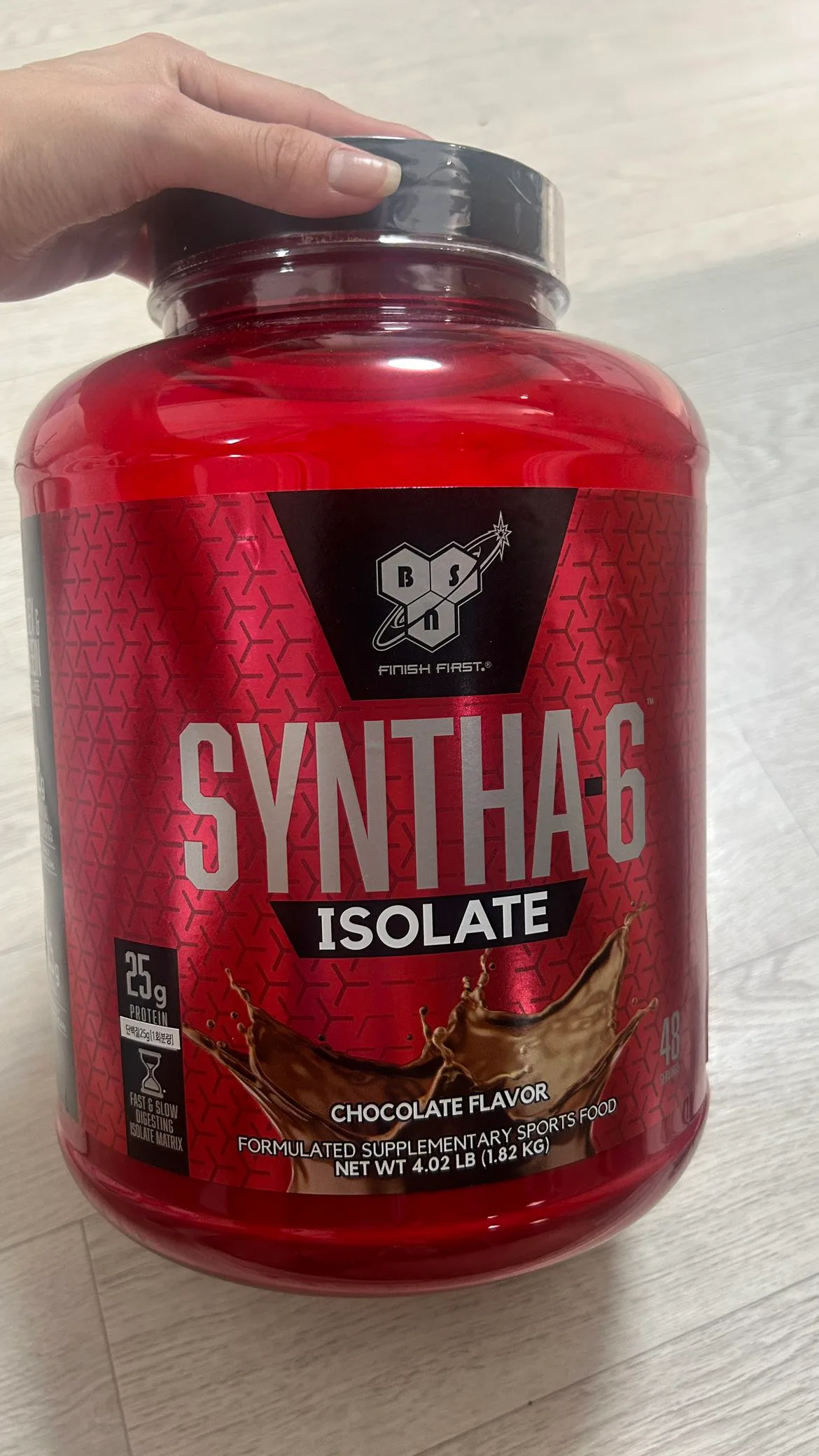 [새상품] 신타6 아이솔레이트 Syntha6 신타식스 초코맛 단백질쉐이크