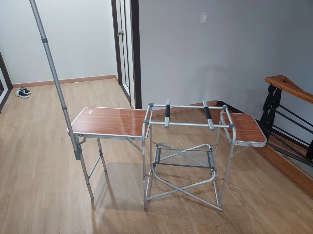 캠핑주방쉘터 테이블