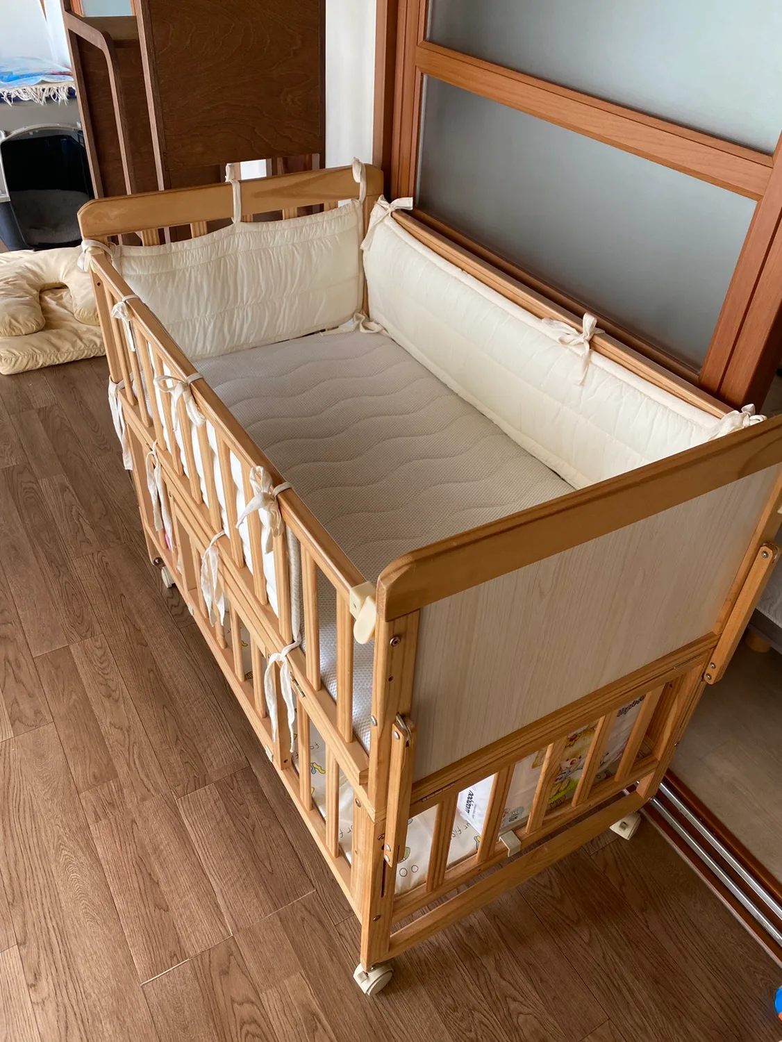 벨라 아기침대 + 마리데 가드 + 코코넛매트