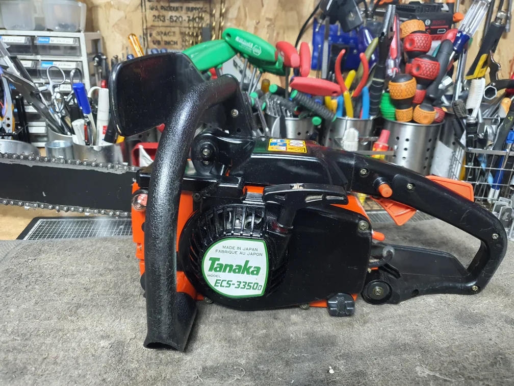 일본 다나까 ECS3350 경량 중고톱 팝니다.
