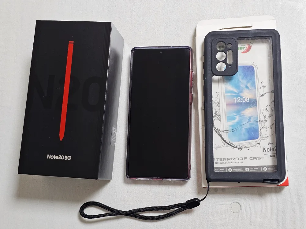 갤럭시 노트20 레드 256g 중고