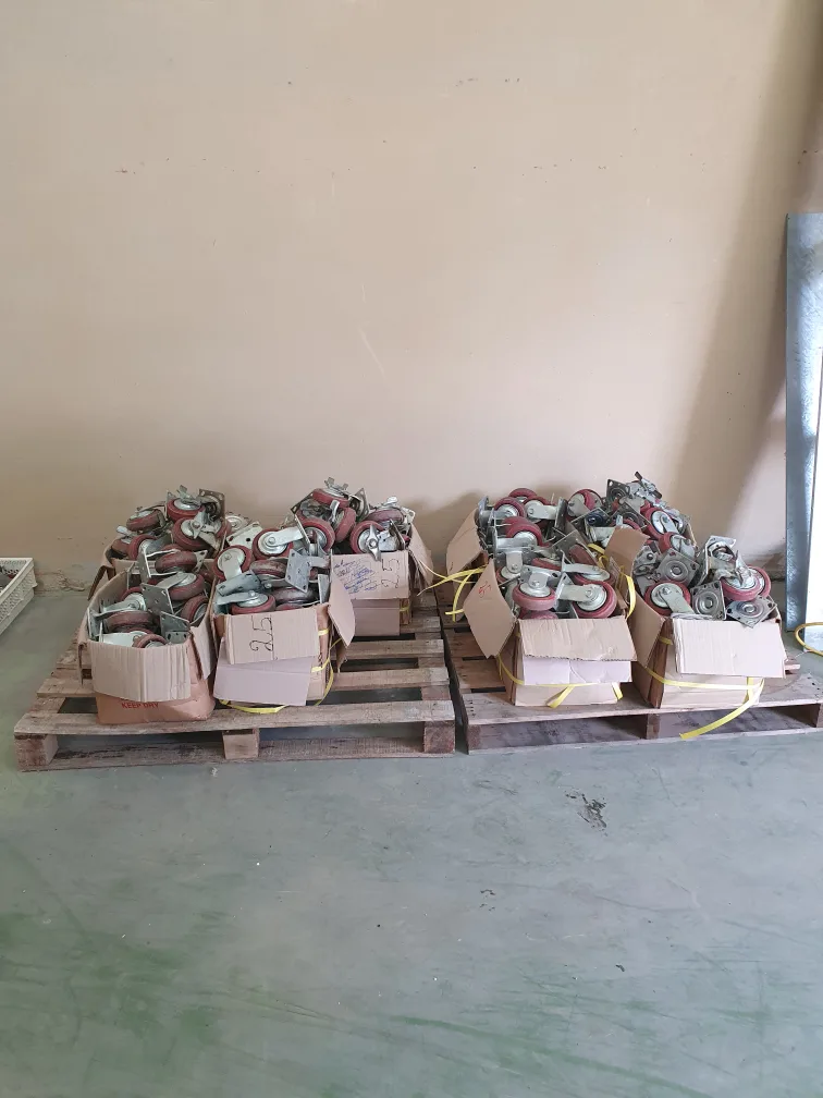 중고5인치바퀴 대차바퀴사용