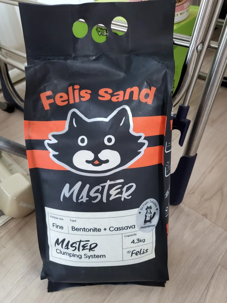 고양이 모래-팰리스샌드 마스터 4.3kg