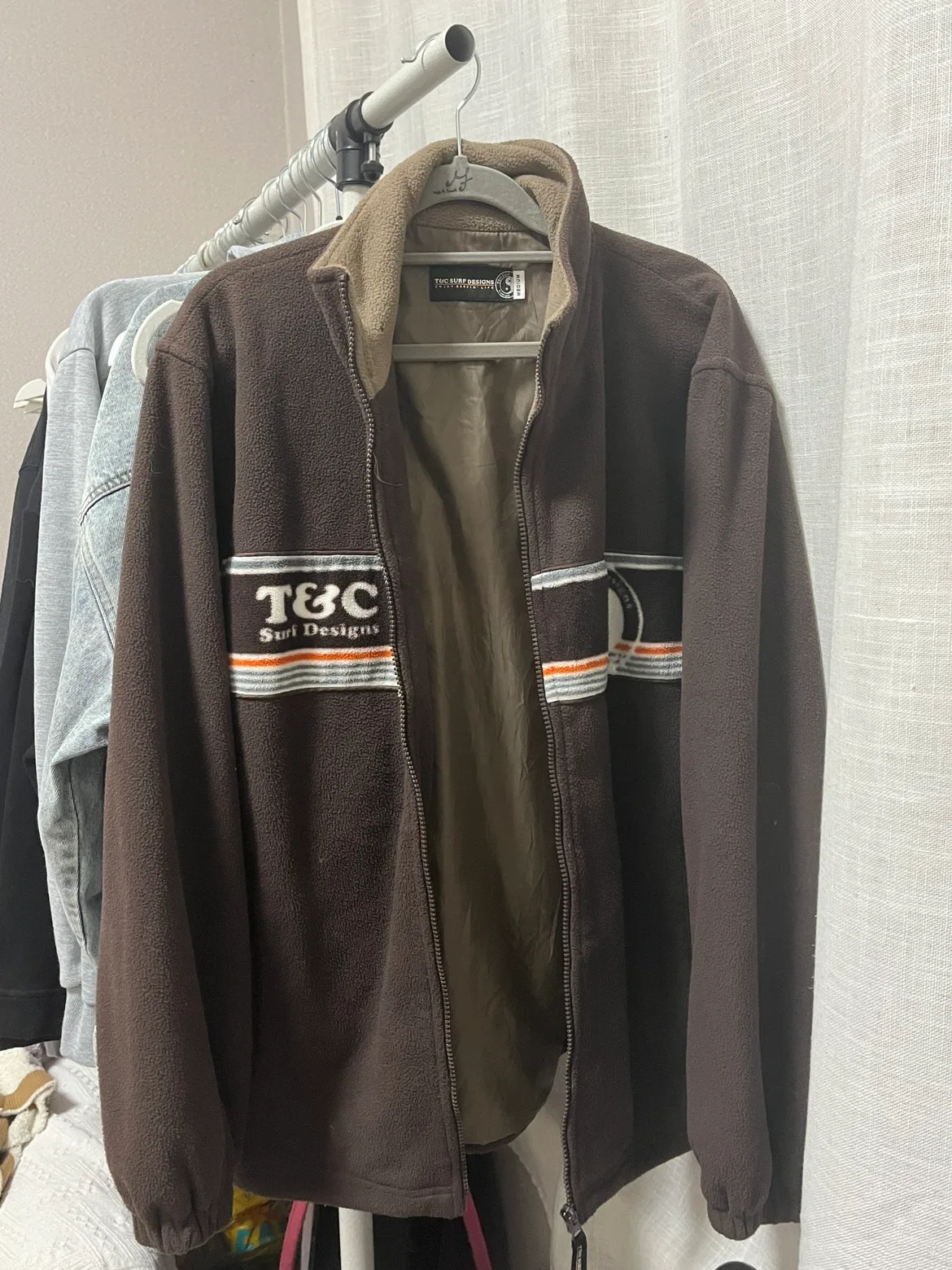 중고 브라운 코트