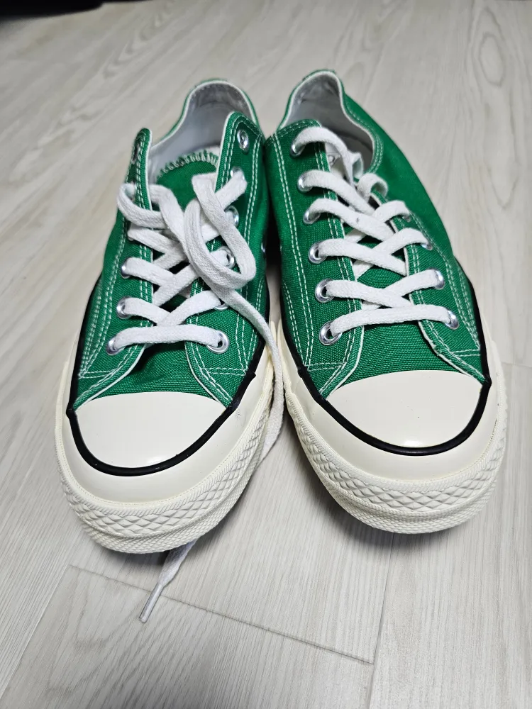 깨끗한 컨버스 척테일러 그린 260 중고판매합니다