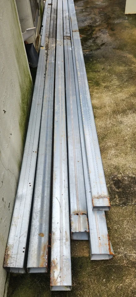 중고 사각파이프 팝니다.