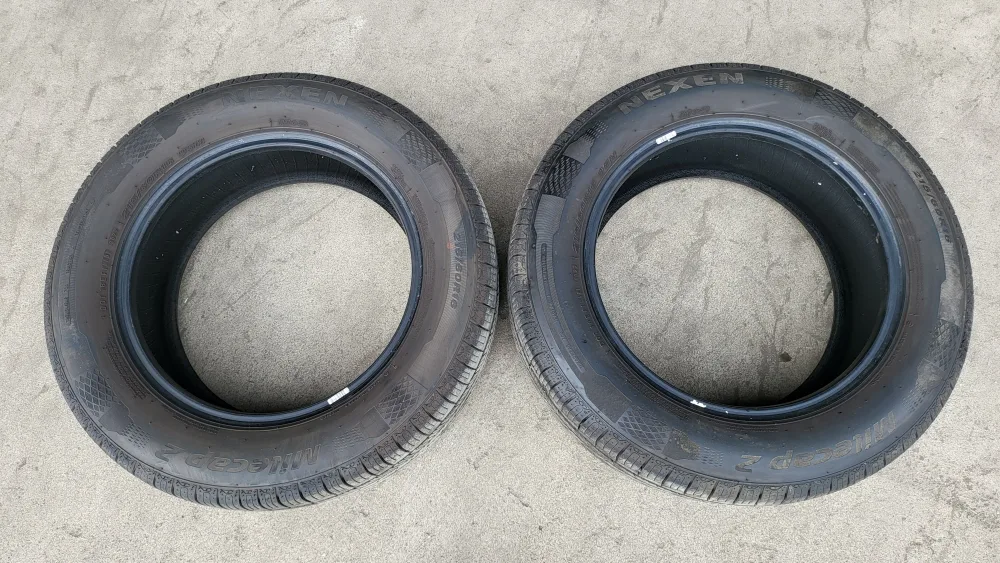 16인치 타이어 215 60R 16 넥센타이어 Milecap2 중고타이어