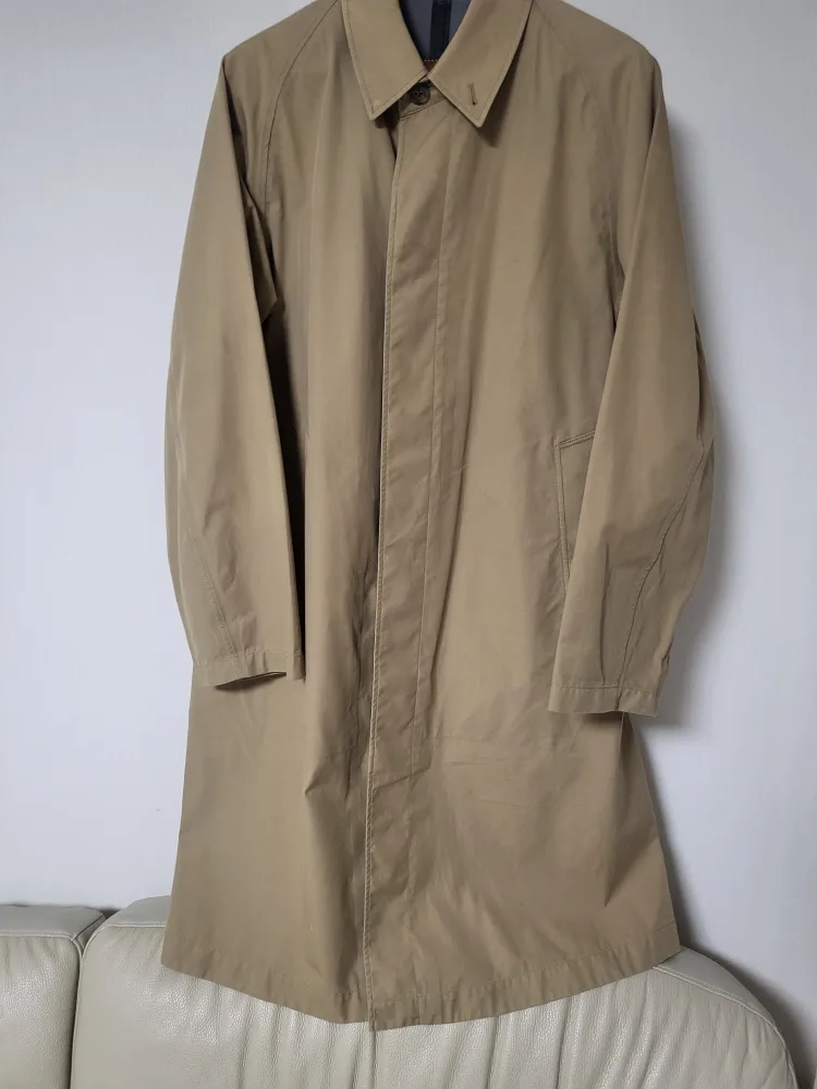 유니클로u 롱트렌치 m 중고