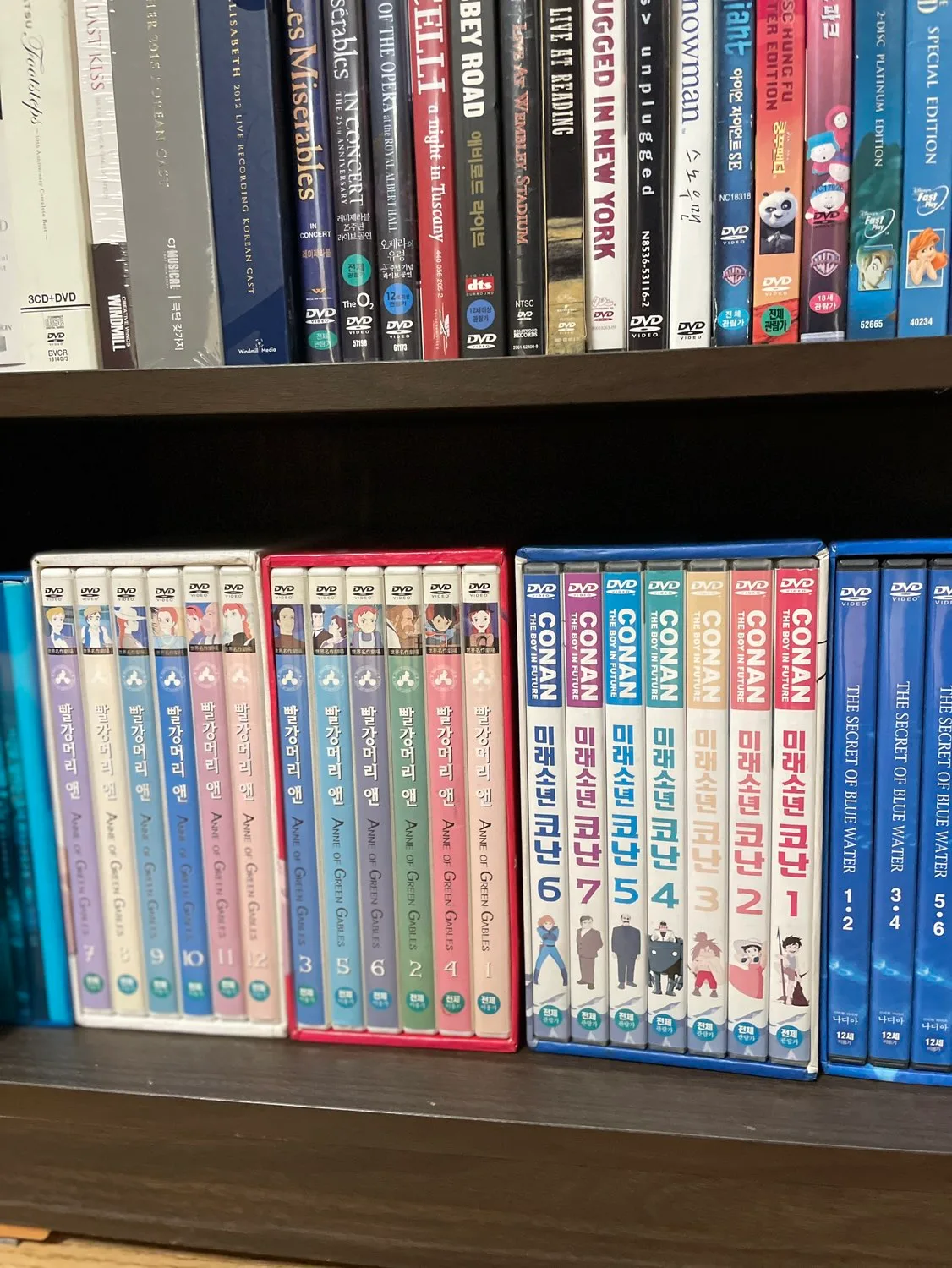 중고 DVD 애니메이션 박스세트