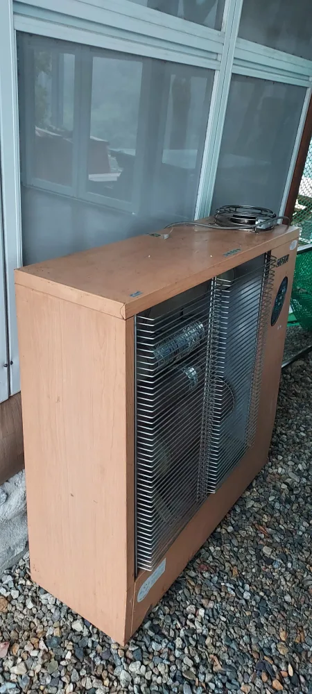 화레이난로 구멍난 중고