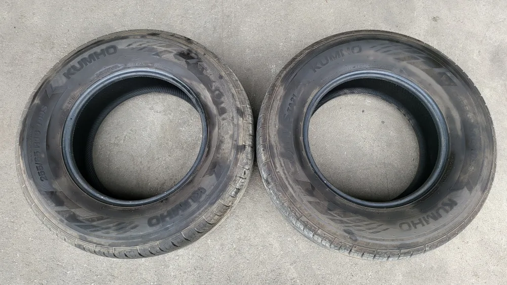 16인치 타이어 255 65R 16 금호타이어 SOLUS TA21 2짝 중고타이어