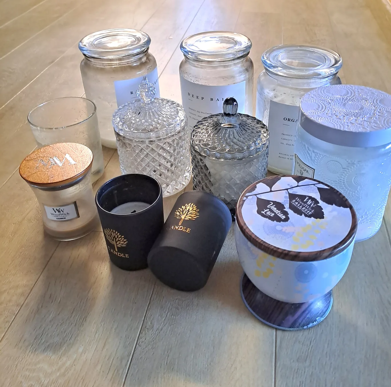 캔들 유리병 -중고 빈유리병