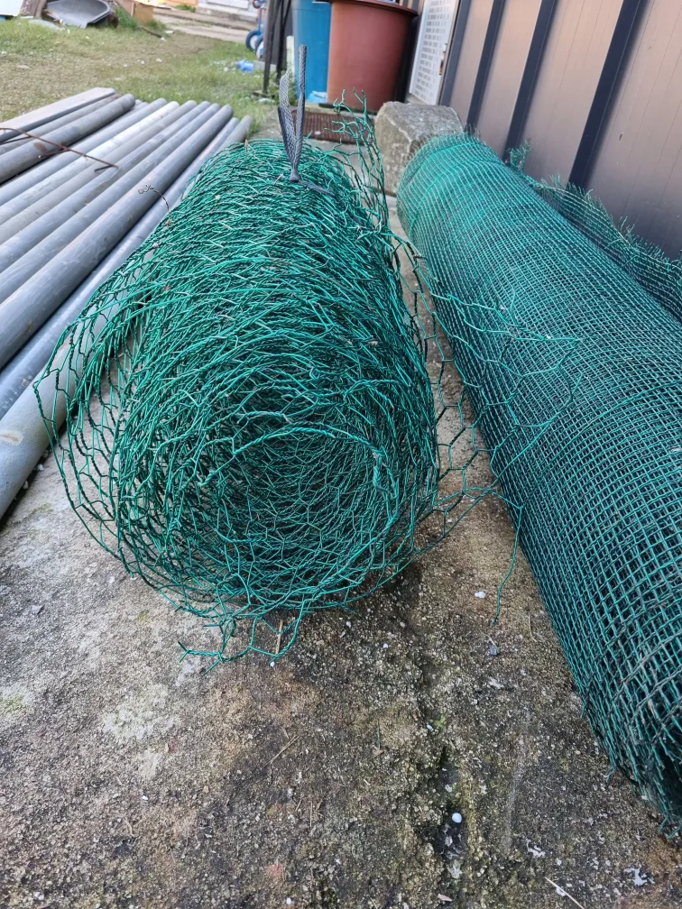 중고 닭장망 팝니다.