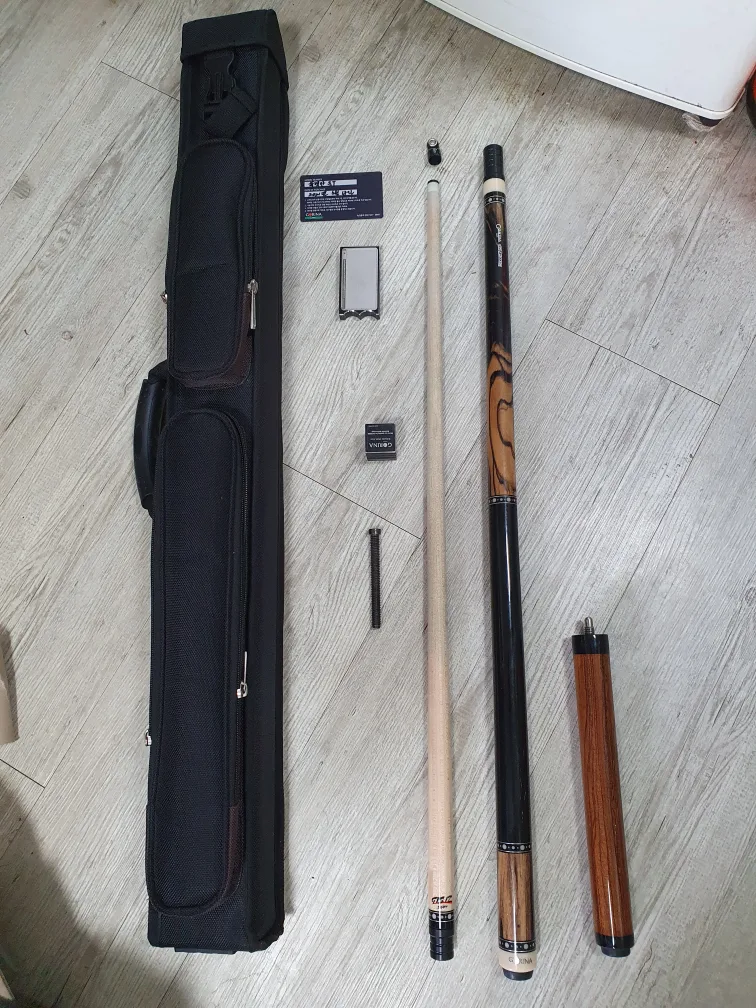 당구큐 고리나 흑백단  큐대 팝니다