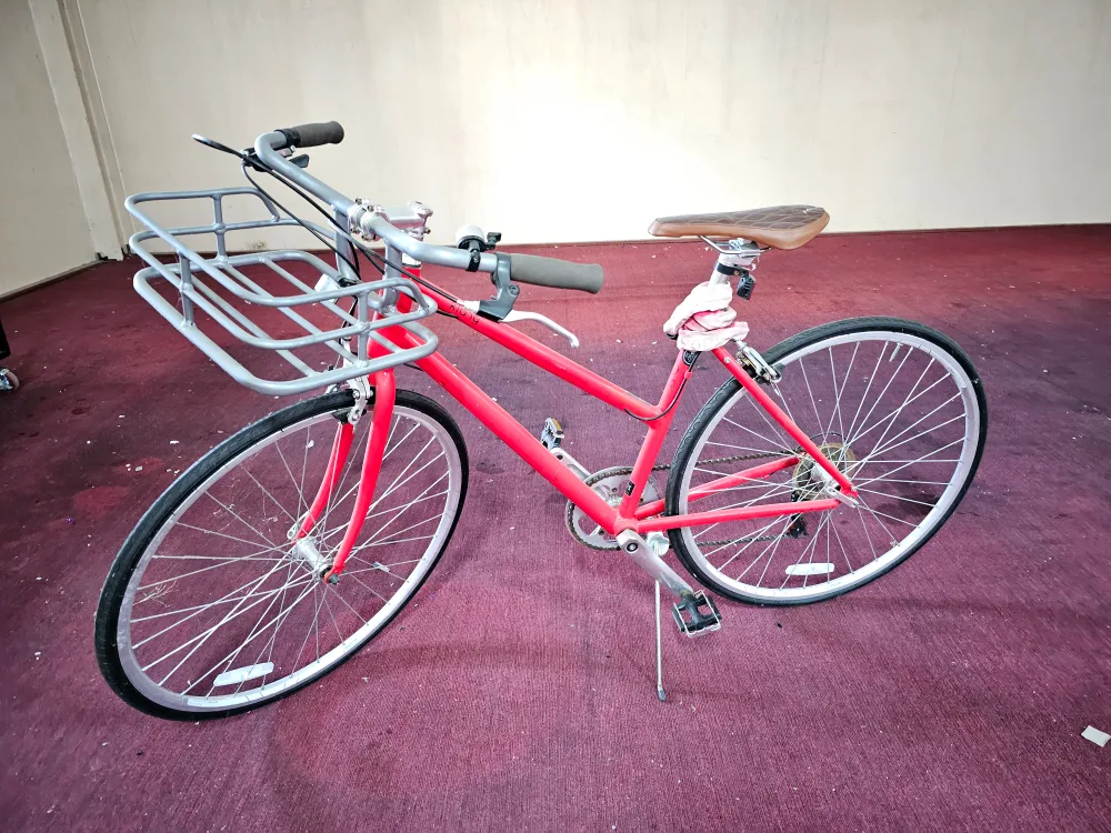 벨로라인 클랑 자전거  430 레드  중고팝니다.